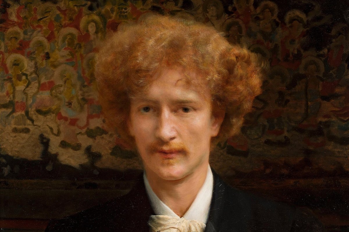Portret Ignacego Jana Paderewskiego z 1891 roku pędzla Lawrence'a Alma-Tademy